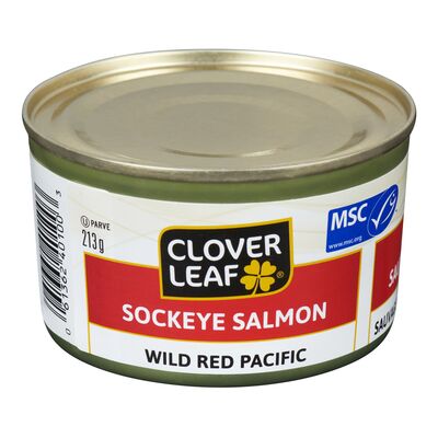 Clover Leaf | Sockeye Salmon - Wild Red Pacific
