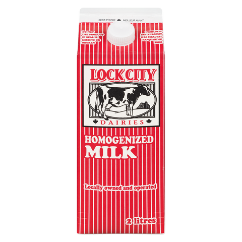 Lock City | Homogenized Milk - 2L