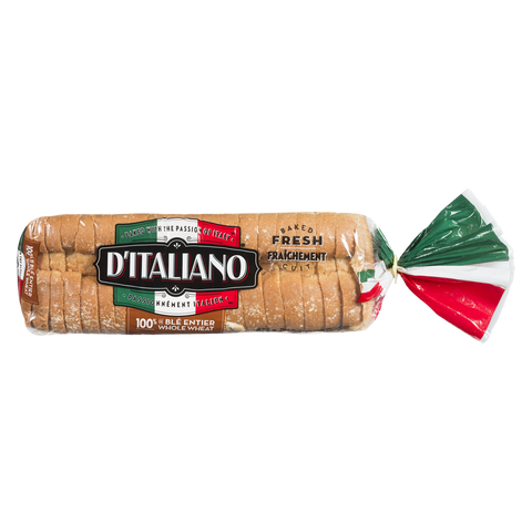 D'Italiano | Thick Slice Whole Wheat Bread