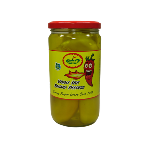 Lakeside | Whole Hot Banana Peppers