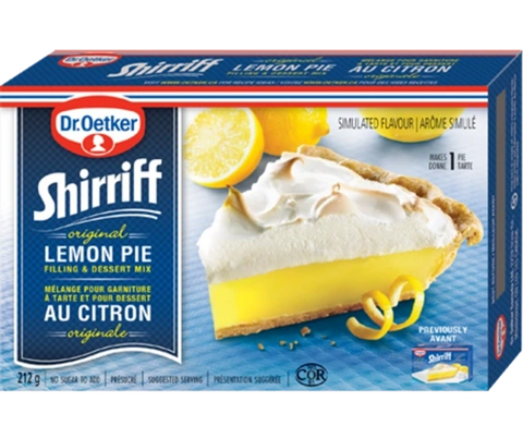 Dr. Oetker | Shirriff Lemon Pie Filling & Dessert