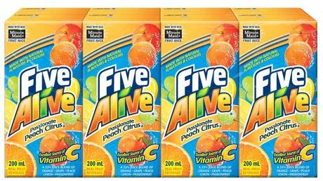 Five Alive Peach Citrus Juice Boxes City Meat Market