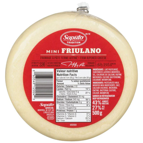 Saputo | Mini Friulano