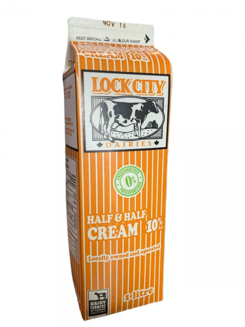 Lock City | 10% Half & Half Cream - 1L