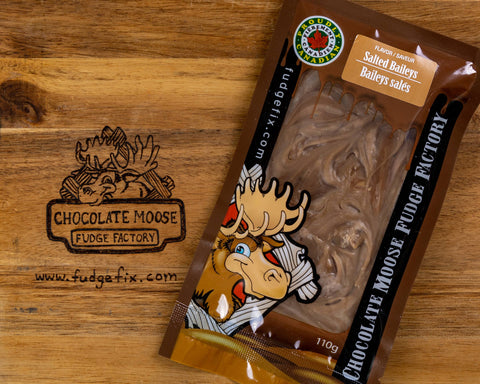 Chocolate Moose Fudge Factory | Fudge - Salted Baileys