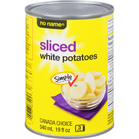 No Name | Sliced White Potatoes