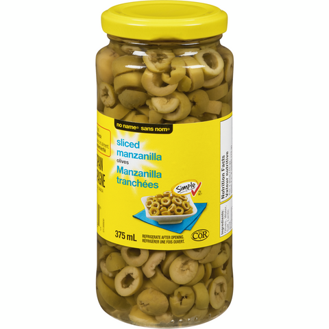 No Name | Sliced Manzanilla Olives