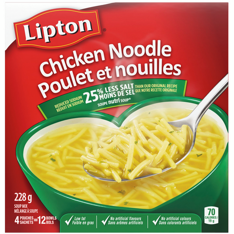 Lipton | Chicken Noodle Soup - Less Salt