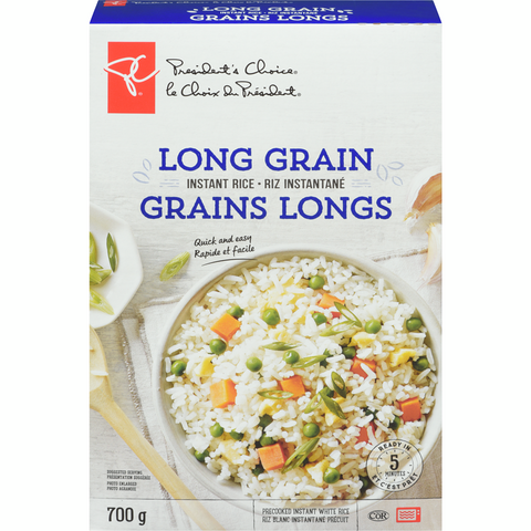 President's Choice | Long Grain Instant Rice