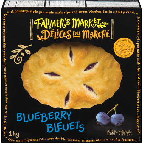 Farmer's Market | Frozen Blueberry Pie