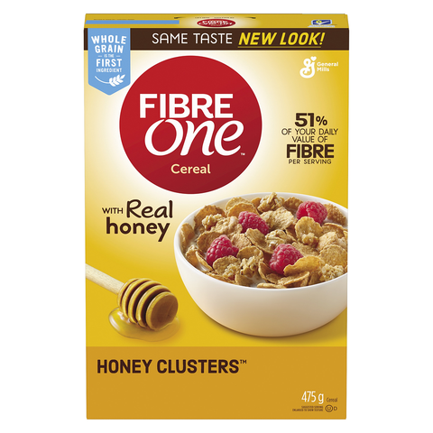 General Mills | Fibre One Cereal - Honey Clusters