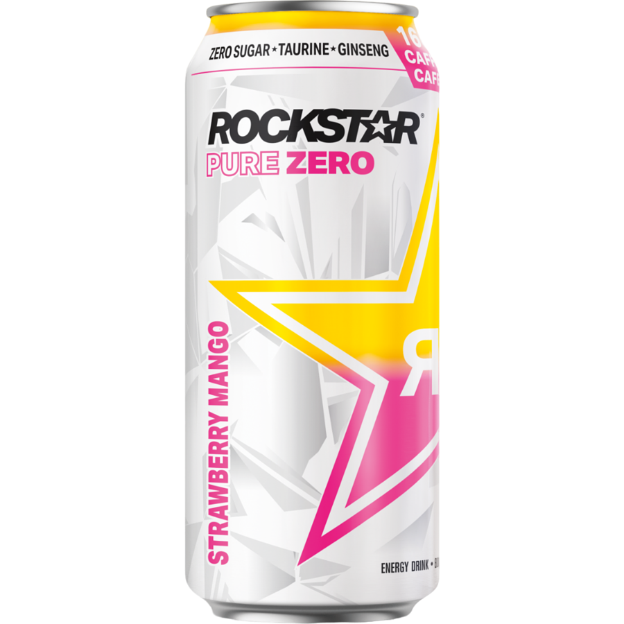 Rockstar | Pure Zero - Strawberry Mango – City Meat Market