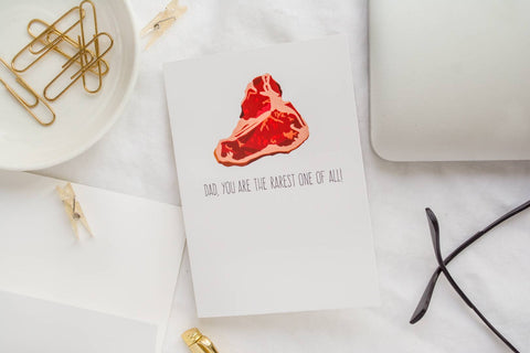 Jaybee Design | Dad You Are The Rarest One Of All - Greeting Card