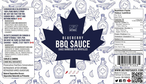 No.7 | Canadian Maple Blueberry BBQ Sauce
