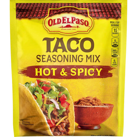 Old El Paso | Taco Seasoning - Hot & Spicy