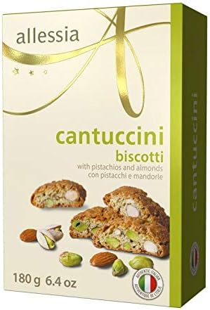 Allessia | Cantuccini Biscotti - Pistachio & Almond