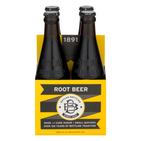 Boylan | Root Beer Soda - 4 Pack