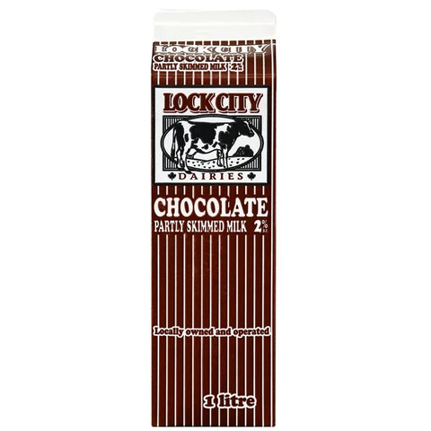Lock City | 2% Chocolate Milk - 1L