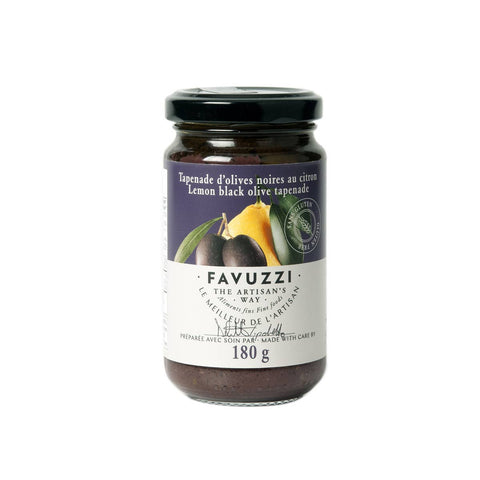 Favuzzi | Lemon Black Olive Tapenade