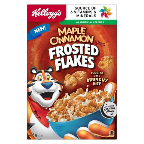 Kelloggs | Frosted Flakes Cereal - Maple Cinnamon