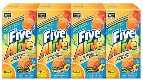 Five Alive | Peach Citrus Juice Boxes