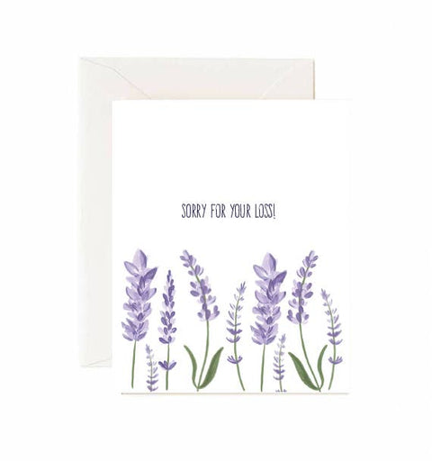 Jaybee Design | Sorry For Your Loss - Greeting Card