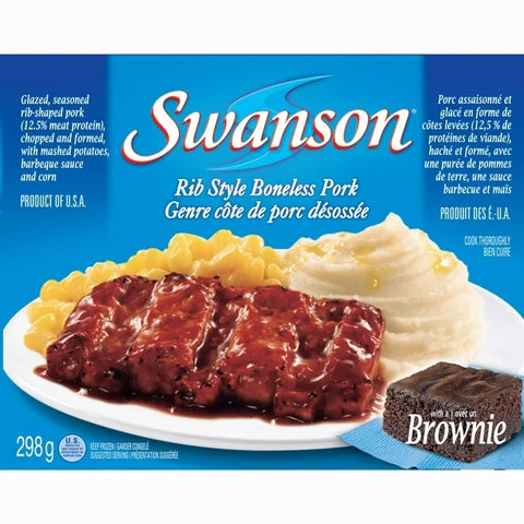 Swanson | Rib Style Boneless Pork Dinner