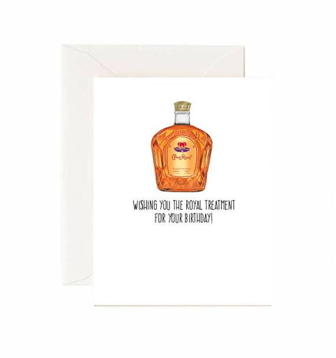 Jaybee Design | Wishing You The Royal Treatment for Your Birthday - Greeting Card