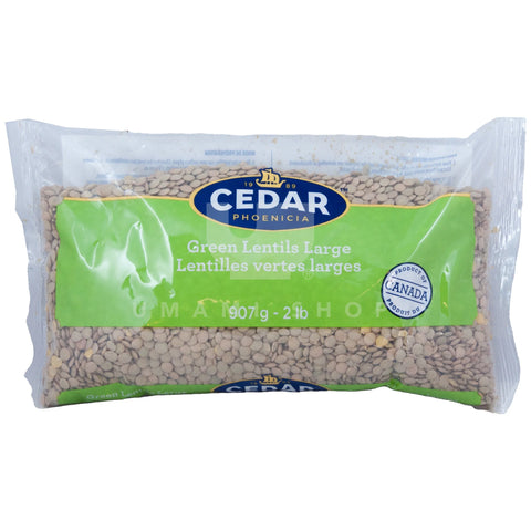 Cedar | Large Green Lentils