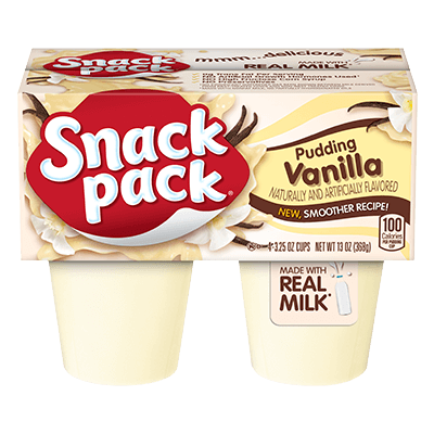 Snack Pack | Pudding - Vanilla